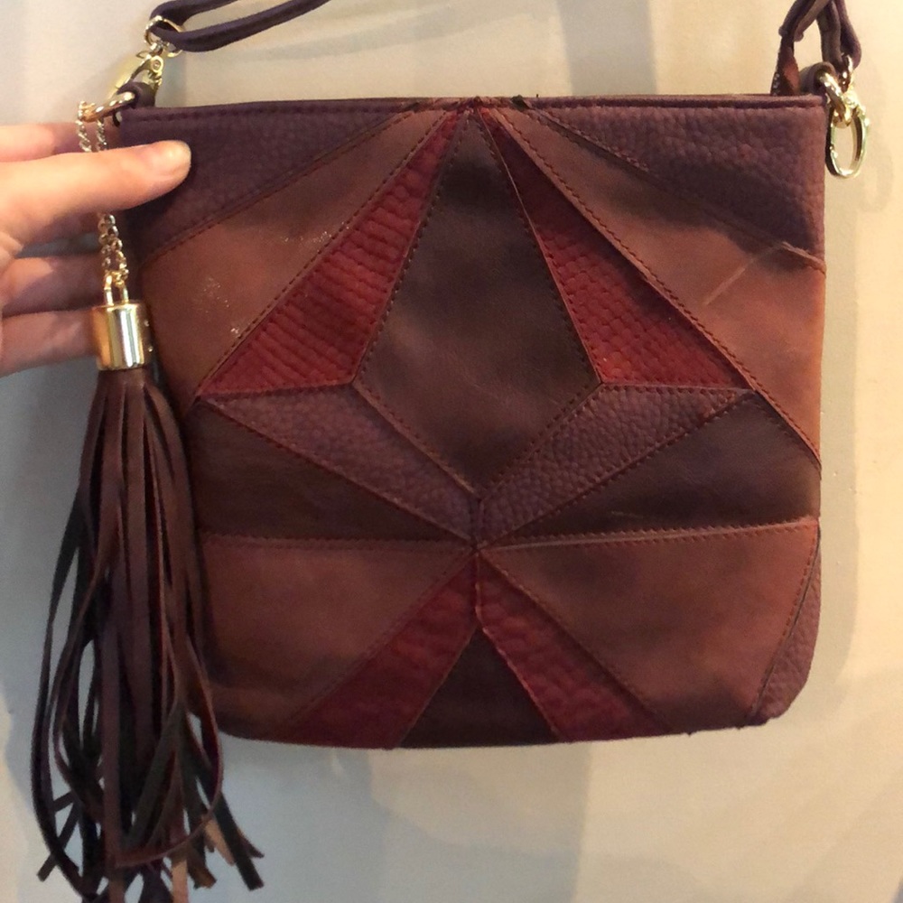Purple purse.